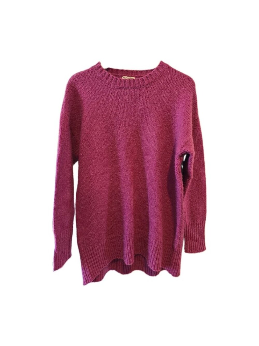 For Love & Lemons Knitz Dylan Oversized Sweater Alpaca Boyfriend XS Purple